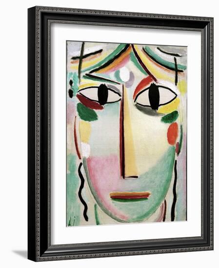 Face of the Saviour, 1919-Alexej Von Jawlensky-Framed Giclee Print