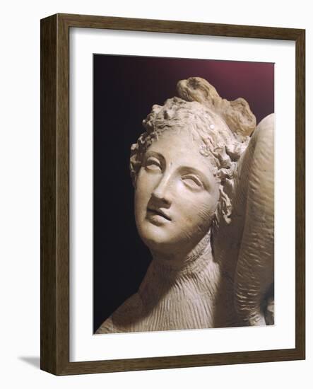 Face of Venus, Detail from Adonis Crowning Venus-Antonio Canova-Framed Giclee Print