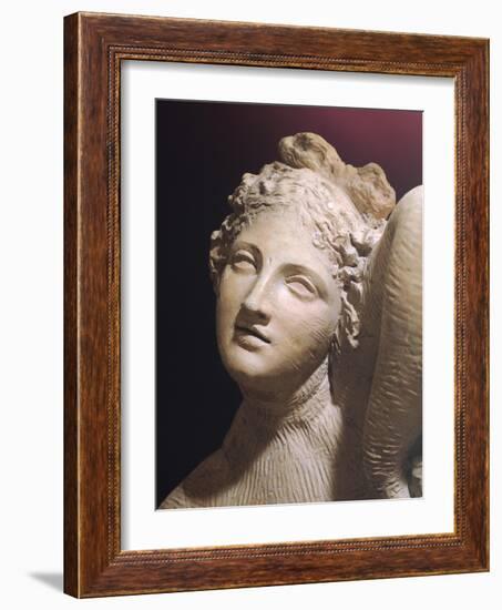 Face of Venus, Detail from Adonis Crowning Venus-Antonio Canova-Framed Giclee Print