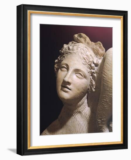 Face of Venus, Detail from Adonis Crowning Venus-Antonio Canova-Framed Giclee Print