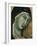 Face of Virgin Mary, from Madonna with Child altarpiece, Convent of San Domenico-Duccio di Buoninsegna-Framed Giclee Print