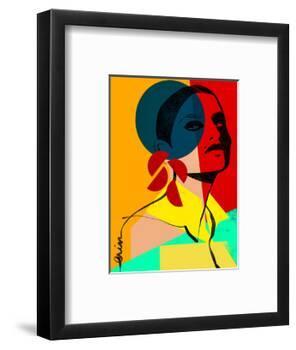 Face Off No. 1-Erin K. Robinson-Framed Art Print