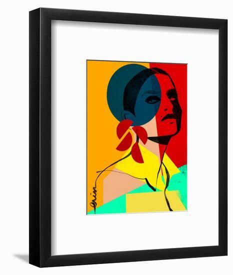 Face Off No. 1-Erin K. Robinson-Framed Art Print