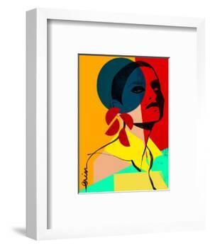Face Off No. 1-Erin K. Robinson-Framed Art Print