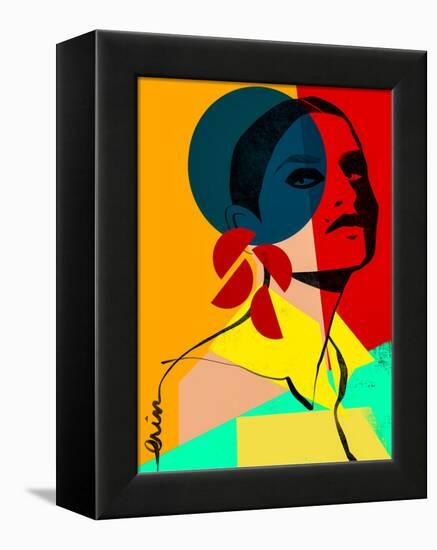 Face Off No. 1-Erin K. Robinson-Framed Stretched Canvas