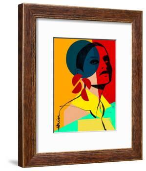 Face Off No. 1-Erin K. Robinson-Framed Art Print