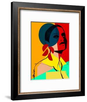 Face Off No. 1-Erin K. Robinson-Framed Art Print