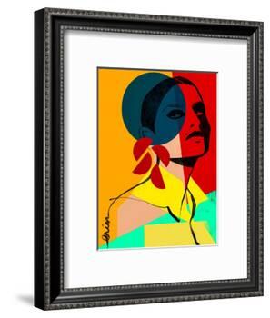 Face Off No. 1-Erin K. Robinson-Framed Art Print