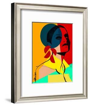 Face Off No. 1-Erin K. Robinson-Framed Art Print