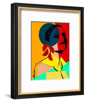 Face Off No. 1-Erin K. Robinson-Framed Art Print