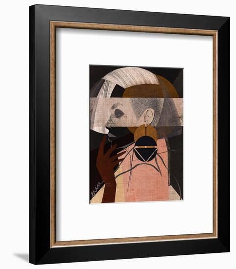 Face Off No. 2-Erin K. Robinson-Framed Art Print