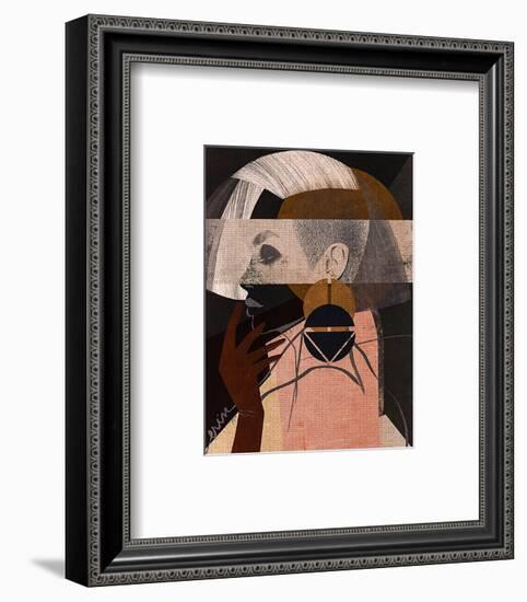 Face Off No. 2-Erin K. Robinson-Framed Art Print