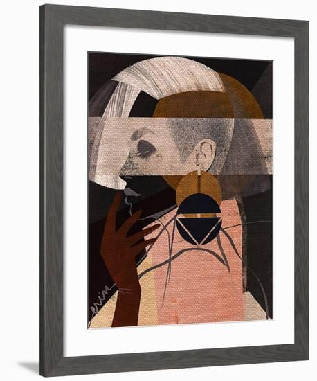 Face Off No. 2-Erin K. Robinson-Framed Art Print