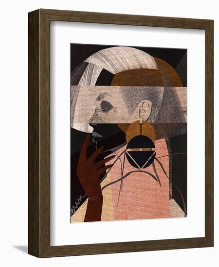 Face Off No. 2-Erin K. Robinson-Framed Art Print