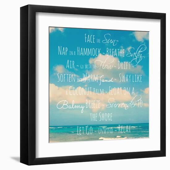 Face the Sun-Lisa Hill Saghini-Framed Art Print