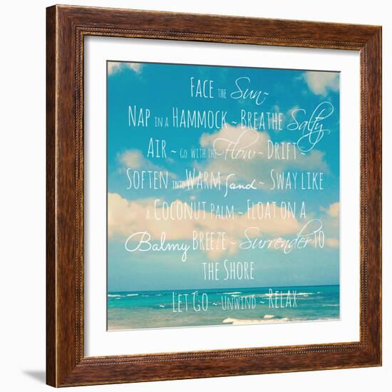 Face the Sun-Lisa Hill Saghini-Framed Art Print