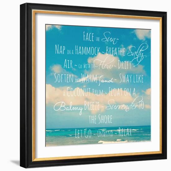 Face the Sun-Lisa Hill Saghini-Framed Art Print