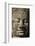 Face Thought to Depict Bodhisattva Avalokiteshvara, Angkor World Heritage Site-David Wall-Framed Photographic Print