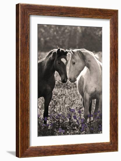 Face to Face-Sally Linden-Framed Art Print