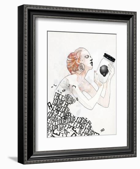 Face Your Fears-Mydeadpony-Framed Premium Giclee Print