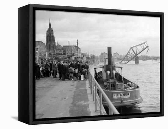 Faceless Fritz: Allied Pow'A Frankfort-Margaret Bourke-White-Framed Premier Image Canvas