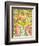 Faces and Flowers-Mary Kuper-Framed Giclee Print