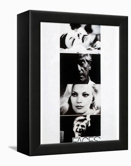 Faces, John Marley, Gena Rowlands, Seymour Cassel, 1968-null-Framed Stretched Canvas