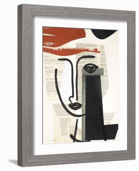 Faces of A Century VI-Rob Delamater-Framed Art Print