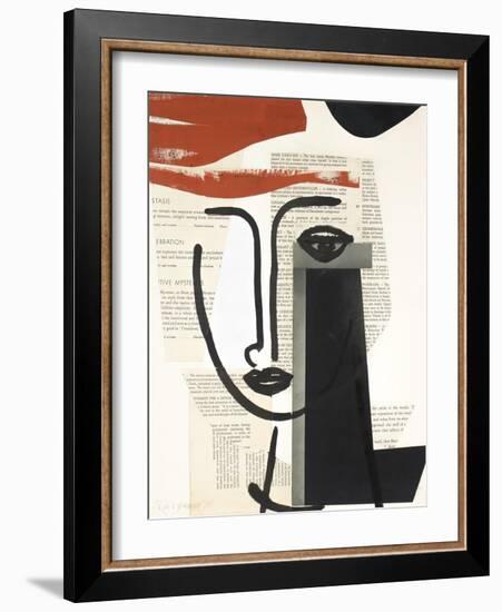 Faces of A Century VI-Rob Delamater-Framed Art Print