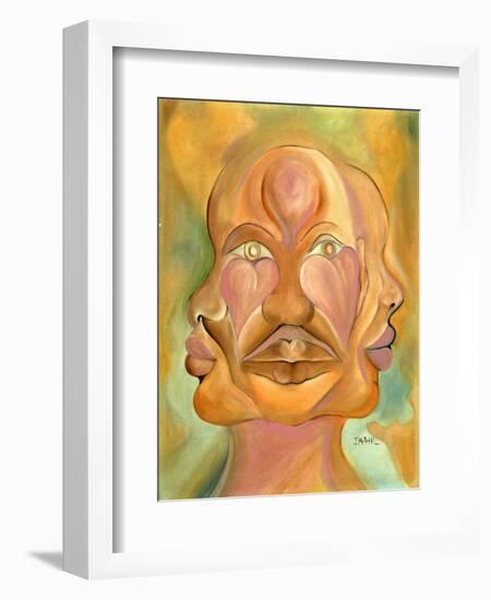 Faces of Copulation-Ikahl Beckford-Framed Giclee Print