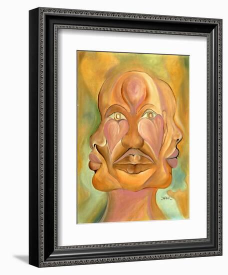 Faces of Copulation-Ikahl Beckford-Framed Giclee Print