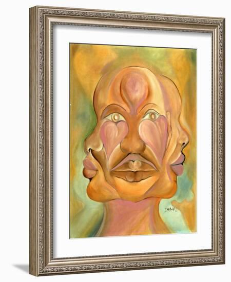 Faces of Copulation-Ikahl Beckford-Framed Giclee Print