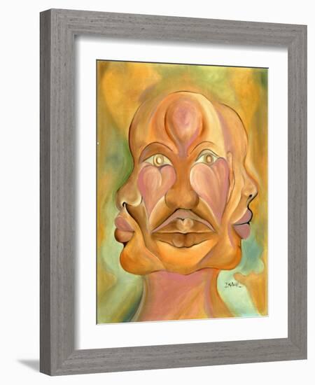 Faces of Copulation-Ikahl Beckford-Framed Giclee Print