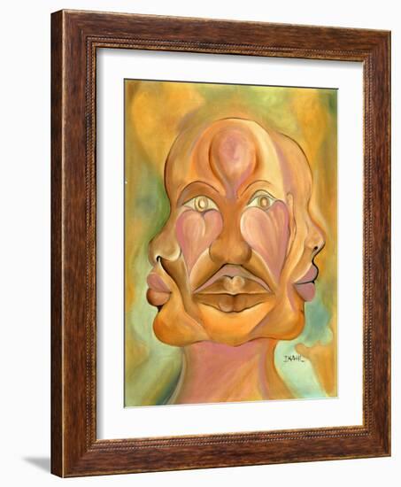 Faces of Copulation-Ikahl Beckford-Framed Giclee Print