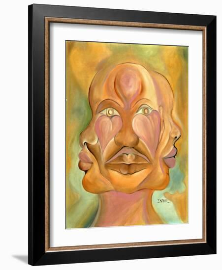 Faces of Copulation-Ikahl Beckford-Framed Giclee Print