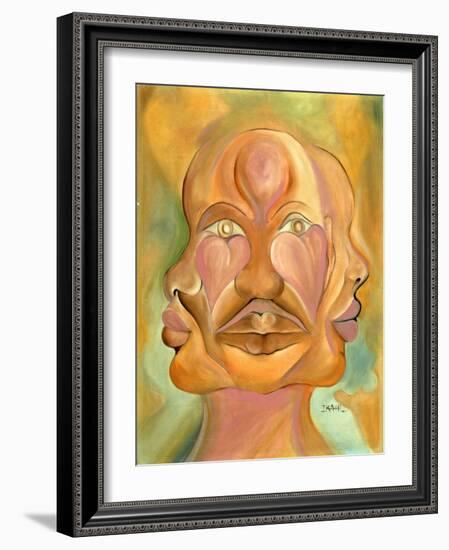 Faces of Copulation-Ikahl Beckford-Framed Giclee Print