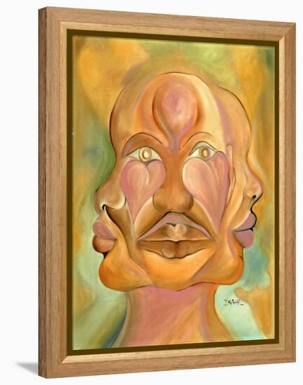 Faces of Copulation-Ikahl Beckford-Framed Premier Image Canvas