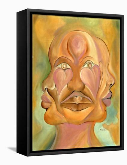 Faces of Copulation-Ikahl Beckford-Framed Premier Image Canvas