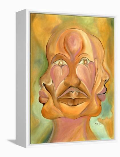 Faces of Copulation-Ikahl Beckford-Framed Premier Image Canvas