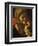 Faces of Madonna and Child, from Adoration of the Shepherds (Detail)-Caravaggio-Framed Premium Giclee Print