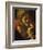 Faces of Madonna and Child, from Adoration of the Shepherds (Detail)-Caravaggio-Framed Giclee Print