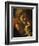 Faces of Madonna and Child, from Adoration of the Shepherds (Detail)-Caravaggio-Framed Giclee Print