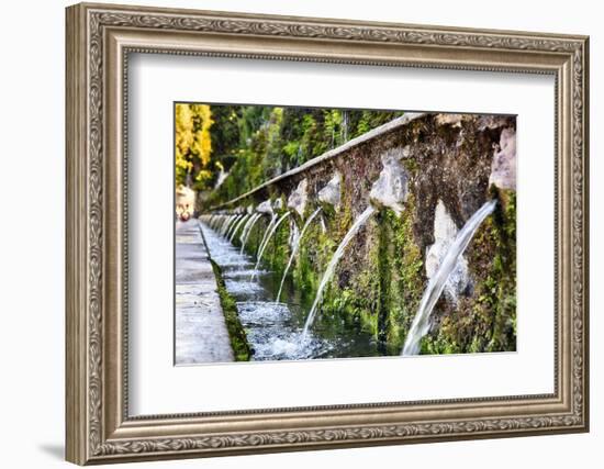 Faces Of The Hundred Fountains-George Oze-Framed Photographic Print