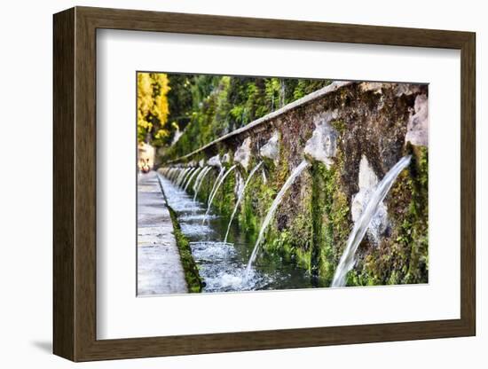 Faces Of The Hundred Fountains-George Oze-Framed Photographic Print