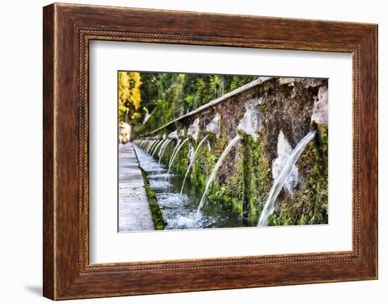 Faces Of The Hundred Fountains-George Oze-Framed Photographic Print