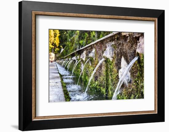 Faces Of The Hundred Fountains-George Oze-Framed Photographic Print