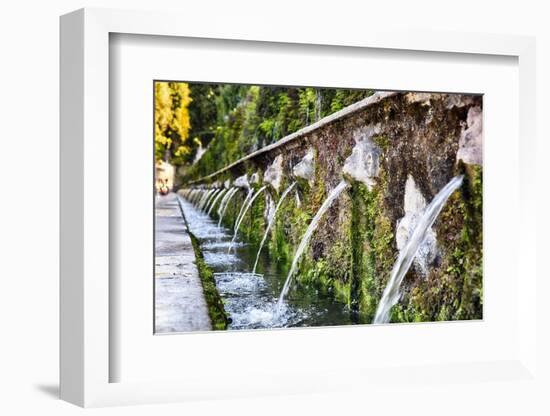 Faces Of The Hundred Fountains-George Oze-Framed Photographic Print