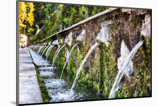 Faces Of The Hundred Fountains-George Oze-Mounted Photographic Print