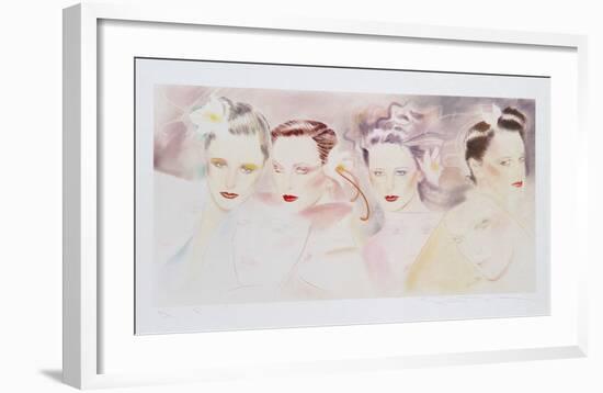 Faces-Pater Sato-Framed Limited Edition