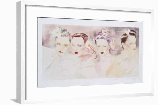 Faces-Pater Sato-Framed Limited Edition